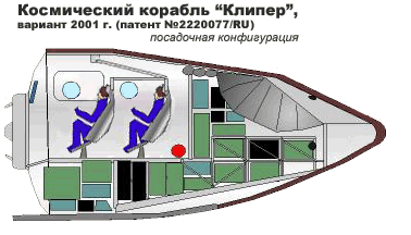 Космический корабль "Клипер", варианта 2000 года