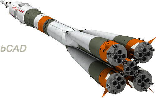 Ракета-носитель "Союз-У" с космическим кораблем "Союз-ТМА"