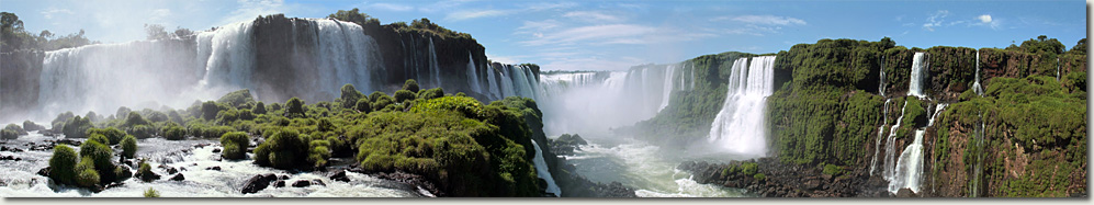 водопад Игуасу, бразильская сторона