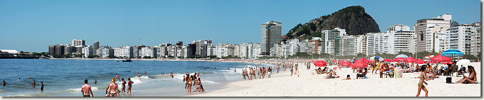 Пляж Капакабана, Рио-де-Жанейро, Бразилия