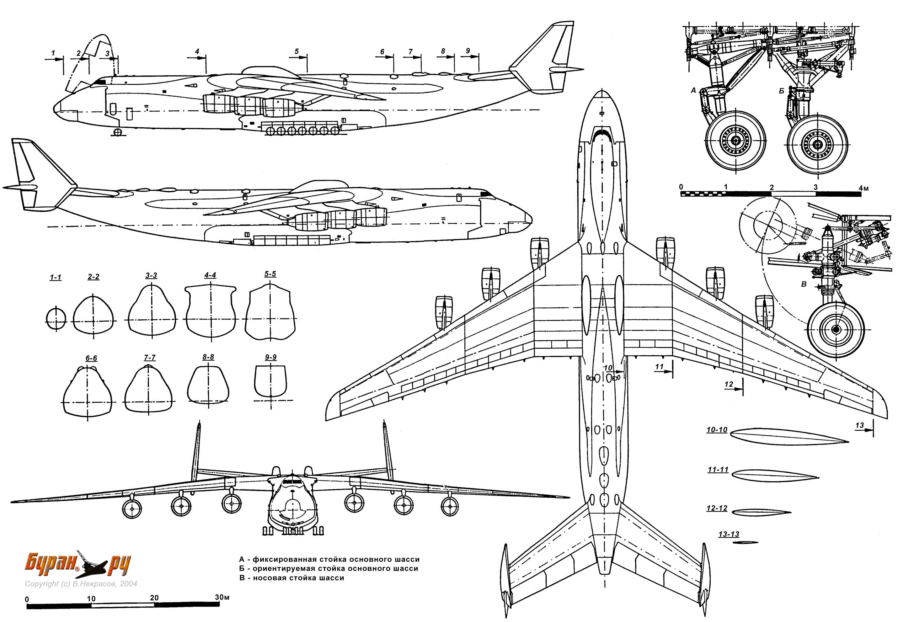 Antonov 225 tervrajz