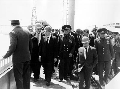 М.С.Горбачев на Байконуре